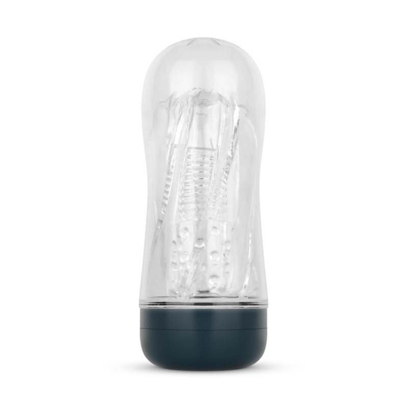 Masturbator FPPR. Multi przezroczysty z wypustkami, 18 cm - 4