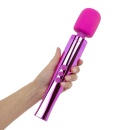 Masażer Wand MyMagicWand różowy z elastyczną silikonową głowicą, 6 prędkościami i 7 trybami wibracji - 7