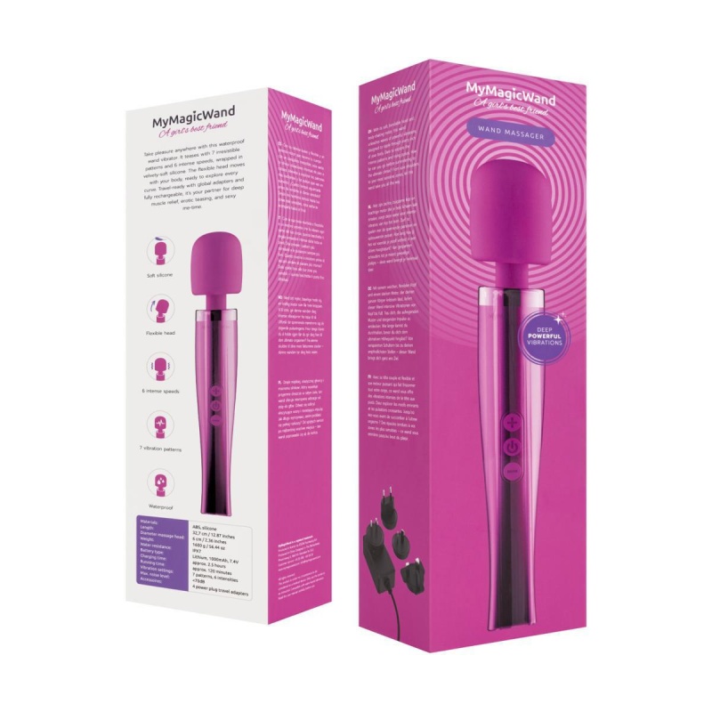 MyMagicWand - Wand Massager - Pink - 12