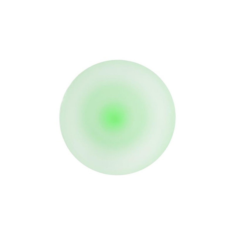 Korek analny Mortimer Glow - dwuwarstwowy silikon świecący w ciemności, 12,5 cm - 4