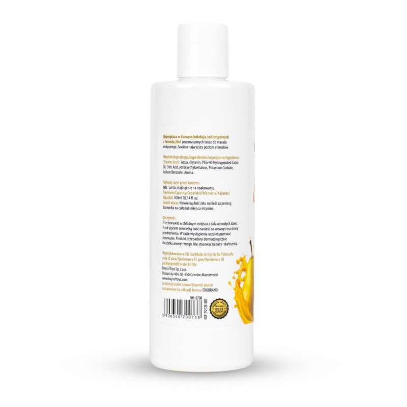 Żel intymny i do masażu 2w1 Aroma Series Pear 300ml - 3