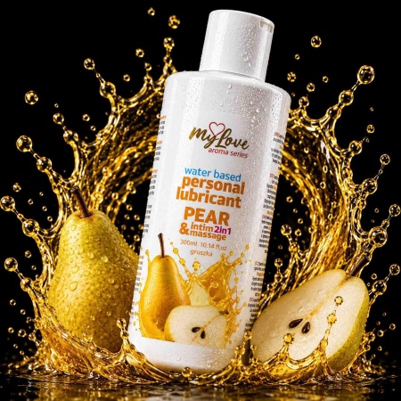 Żel intymny i do masażu 2w1 Aroma Series Pear 300ml - 4