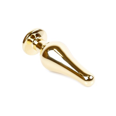 MyLove Toys - Jewellery Gold BUTT PLUG- Light Blue - 1 2