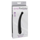 Wibrator punktu G i P AFC Vibrating Curve Black – zakrzywiony trzon z kulistą głowicą, ABS, 20,4 cm - 1