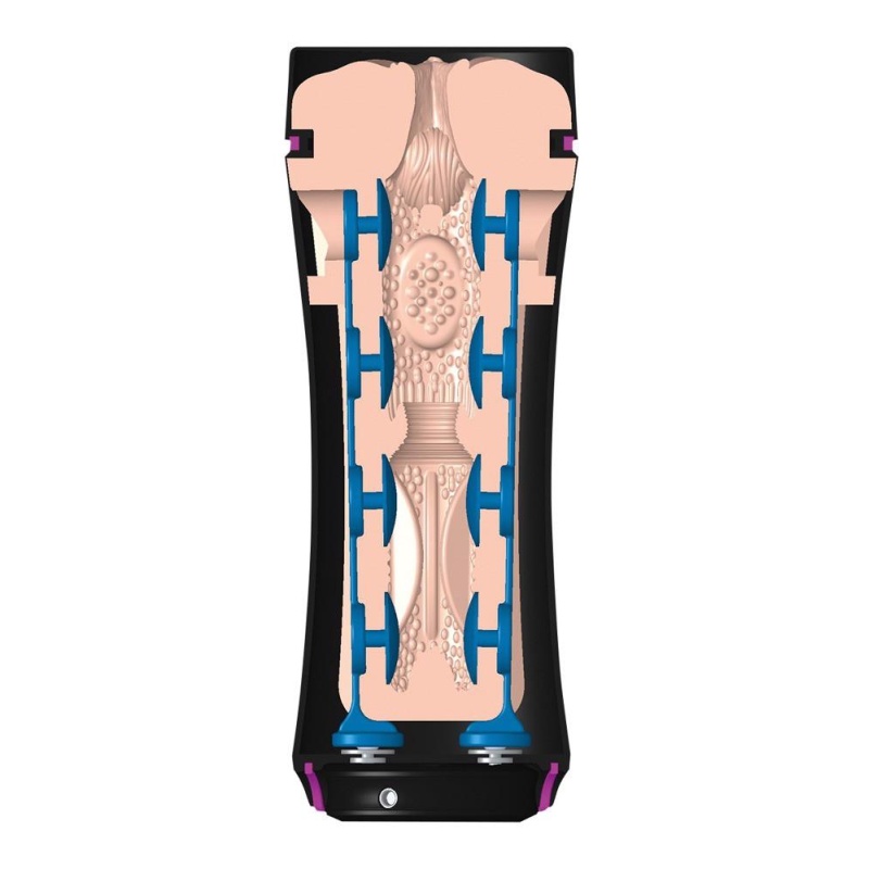 Masturbator elektrostymulacyjny Opus E Vagina – wkładka waginalna z funkcją e-stim, głębokość wprowadzenia 17,5 cm, długość 21,5 - 4