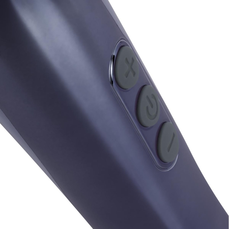 Masażer Dynamite Grey Wand Massager - silikonowa powłoka, elastyczna głowica, 6 prędkości i 7 programów - 6