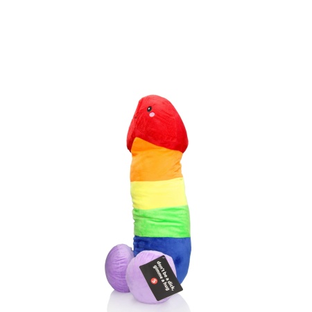 Pluszowy penis SHOTS Penis Plushie 60 cm - wielokolorowa maskotka pluszowa - 2