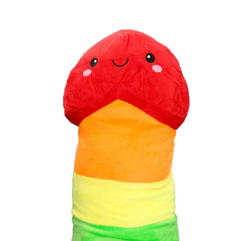 Pluszowy penis SHOTS Penis Plushie 60 cm - wielokolorowa maskotka pluszowa - 3