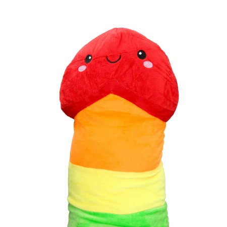Pluszowy penis SHOTS Penis Plushie 60 cm - wielokolorowa maskotka pluszowa - 3