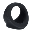 Silicone Cock and Ball Harness - Black - 1