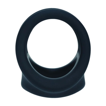 Silicone Cock and Ball Harness - Black - 5