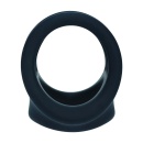 Silicone Cock and Ball Harness - Black - 5