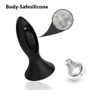 Pocisk wibracyjny Watchman Black - 9 funkcji wibracji, wyjmowany wkład, wodoodporny - 3