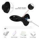 Pocisk wibracyjny Watchman Black - 9 funkcji wibracji, wyjmowany wkład, wodoodporny - 8