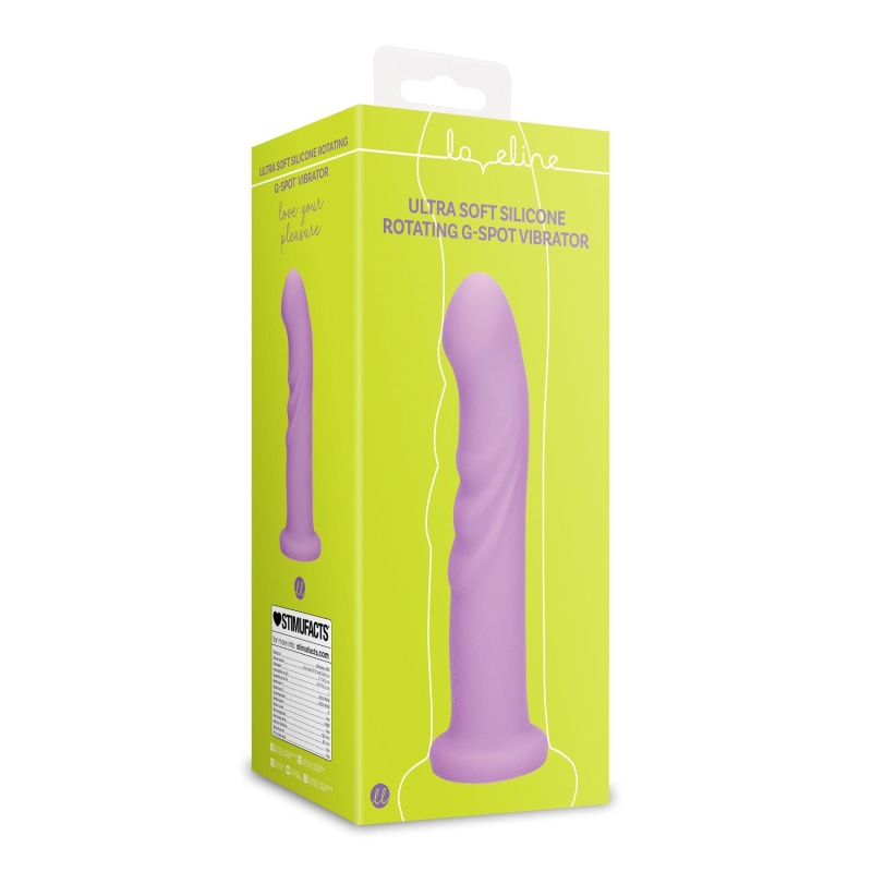 Ultra Soft Silicone Rotating G-Spot Vibrator - 2