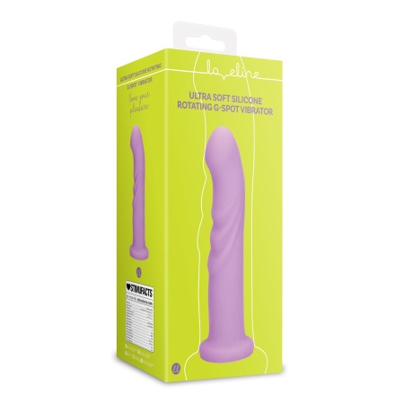 Ultra Soft Silicone Rotating G-Spot Vibrator - 2