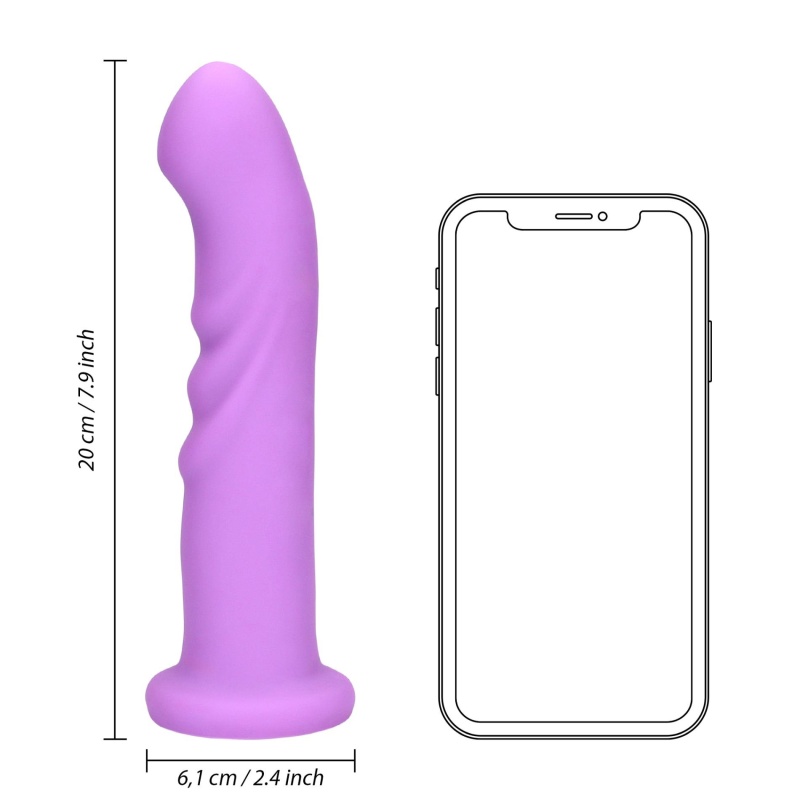 Ultra Soft Silicone Rotating G-Spot Vibrator - 10