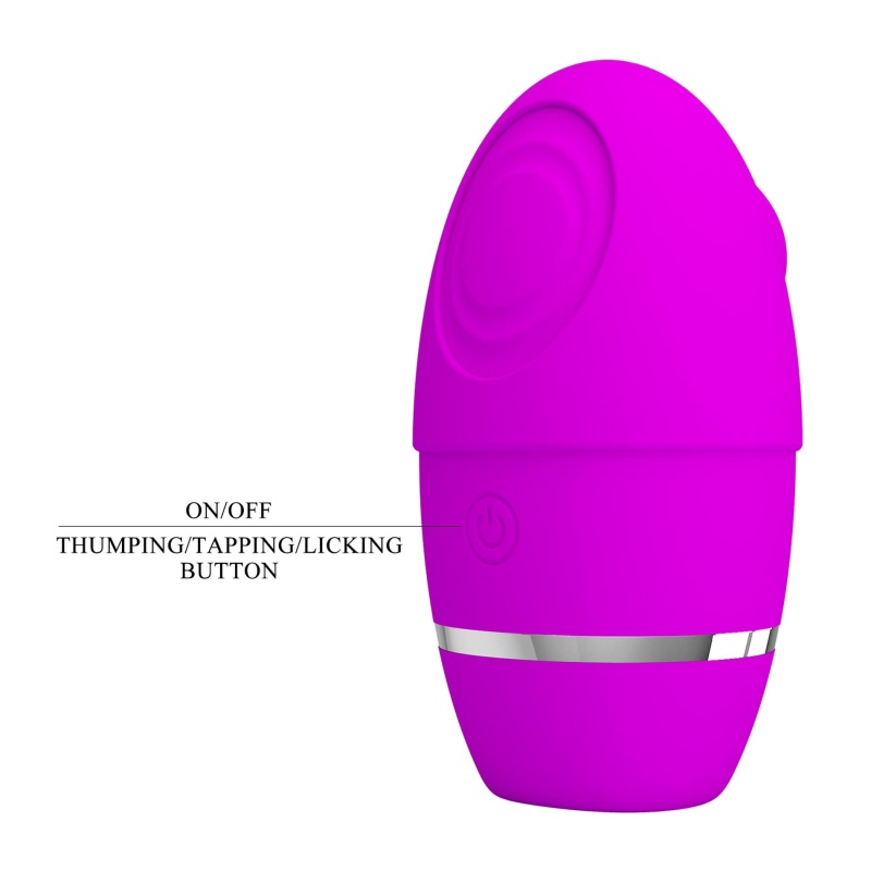 Wielofunkcyjny stymulator łechtaczki Shakira z technologią Thumping, 23 cm - 10