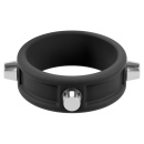 Pierścień erekcyjny Rebel Cock Ring with Studs - silikonowy z metalowymi ćwiekami, średnica wewnętrzna 3,5 cm - 5