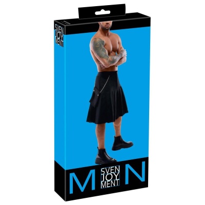 Men's Kilt black LP-694 - 1