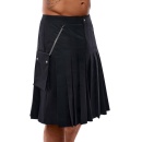 Men's Kilt black LP-694 - 2