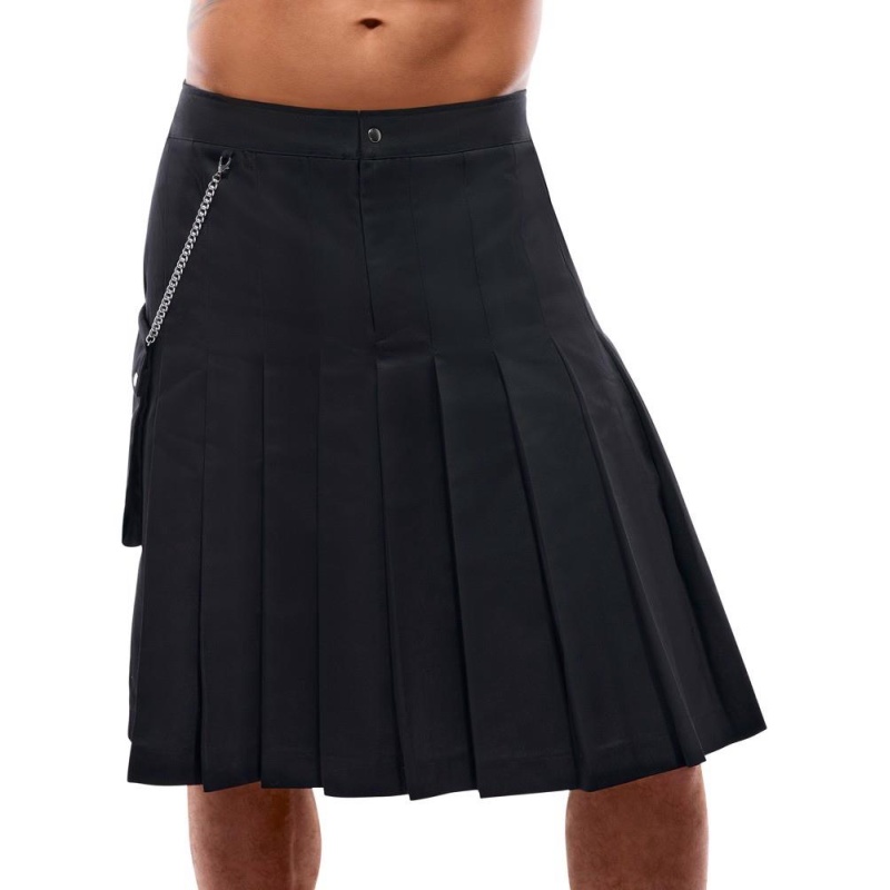 Men's Kilt black LP-694 - 3