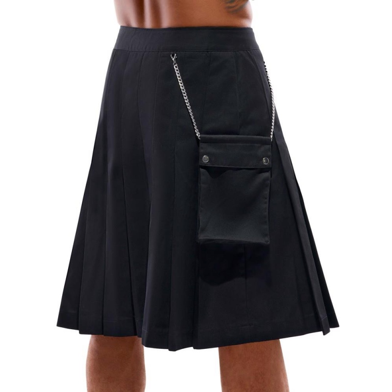 Men's Kilt black LP-694 - 5