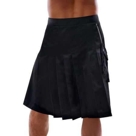 Men's Kilt black LP-694 - 6