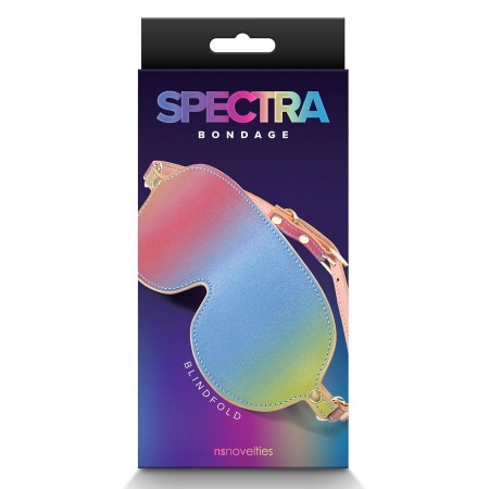 SPECTRA BONDAGE BLINDFOLD RAINBOW - 1