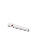 Pearl White - Masażer akumulatorowy typu wand z silikonową głowicą i elastyczną szyjką, 34 cm - 2