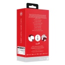 Furry Metal Hand Cuffs - Red - 3