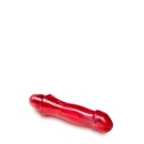 Wibrator Salsa Red - wielobiegowy, zakrzywiony TPE, 17,1 cm - 3
