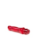 Wibrator Salsa Red - wielobiegowy, zakrzywiony TPE, 17,1 cm - 4
