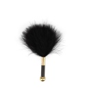 Frisky Feather Tickler - Łaskotka z Piór w Kształcie Serca na Akrylowym Uchwycie ze Stopem Cynku, 15 cm - 2