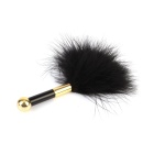 Frisky Feather Tickler - Łaskotka z Piór w Kształcie Serca na Akrylowym Uchwycie ze Stopem Cynku, 15 cm - 3