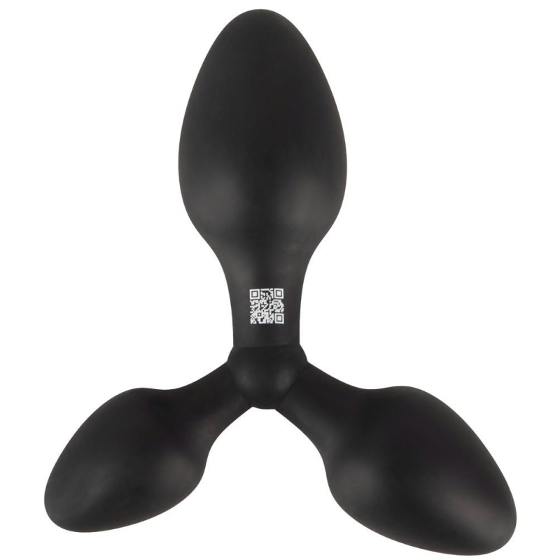 Korek analny treningowy Triple Butt Plug 3 w 1, 13,8 cm - 4