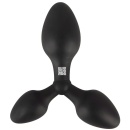 Black Velvets Triple Butt Plug - 4