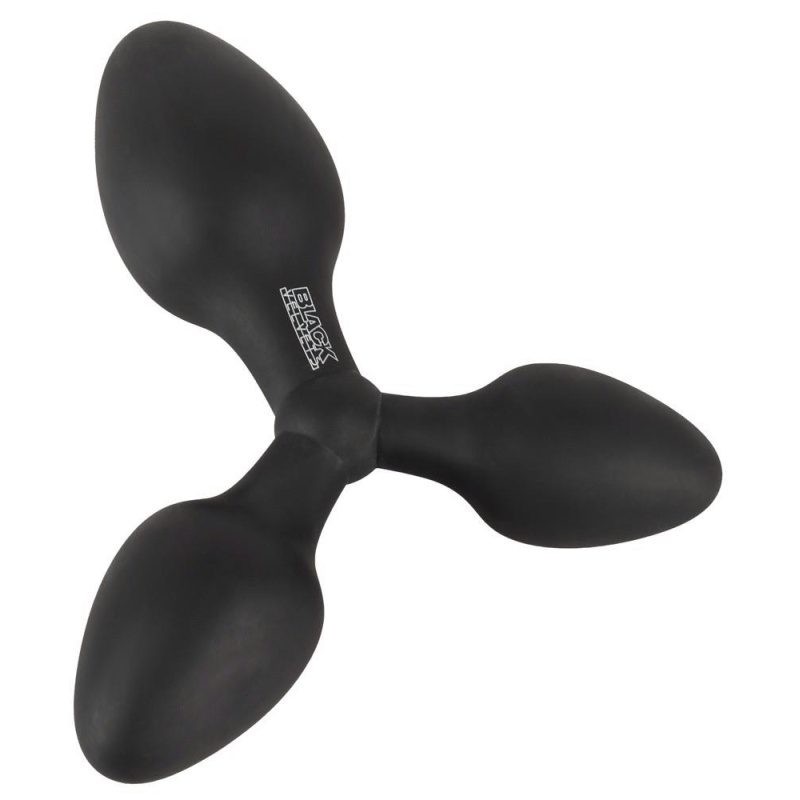 Korek analny treningowy Triple Butt Plug 3 w 1, 13,8 cm - 5