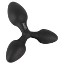 Black Velvets Triple Butt Plug - 5