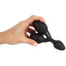 Black Velvets Triple Butt Plug - 7