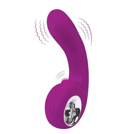 Stymulator punktu G Tapping & Vibrating z funkcją uderzania i wibracji, 18 cm - 5