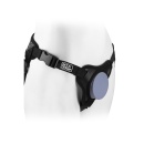 Body Dock SE Black - Uniwersalna Uprząż Strap-On z Silikonową Płytą Dokującą i Regulowanymi Pasami Biodrowymi - 5