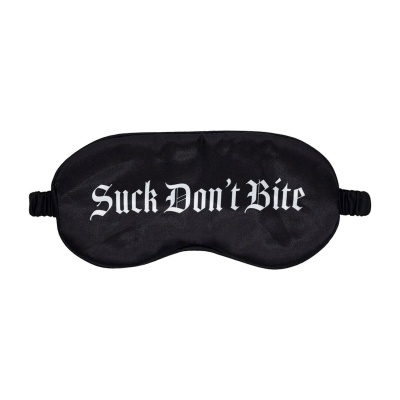 Suck Don't Bite - Printed Satin - 1