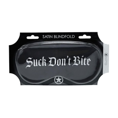 Suck Don't Bite - Printed Satin - 1 2