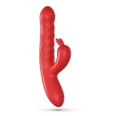 Wibrator króliczy Lapin Thrusting 21,5 cm czerwony - 1