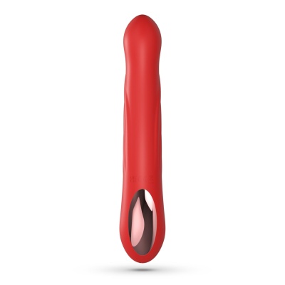 Wibrator króliczy Lapin Thrusting 21,5 cm czerwony - 1 2