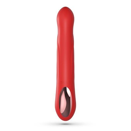 Wibrator króliczy Lapin Thrusting 21,5 cm czerwony - 2