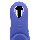 Vibrating Cockring with Clit Stimulation - Tamiya Blue - 7