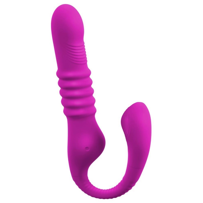 Wibrator Javida 3 Function - 3 silniki (napęd, wibracja, uderzanie), 39,7 cm - 2