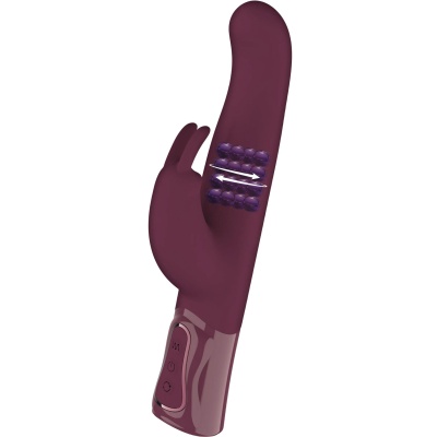 Wibrator króliczek Thick Rabbit z rotacją i wibracjami, 25 cm - 1